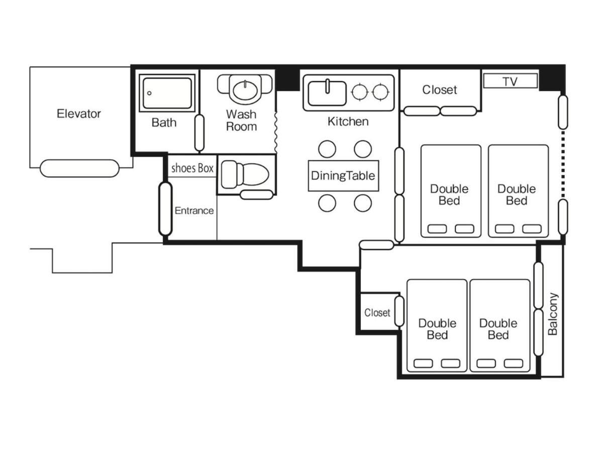 Apartament Eg31 Elizabeth Garden Osaka Zewnętrze zdjęcie
